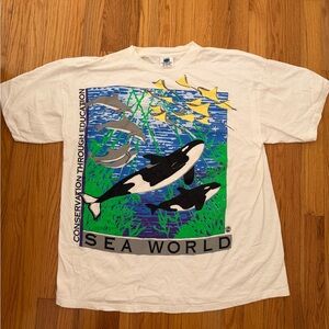 Vintage Sea World Shirt 2XL